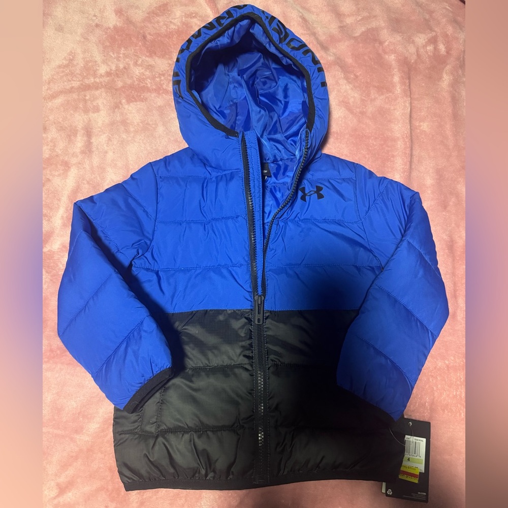 Under Armour Royal Blue and Black Jacket